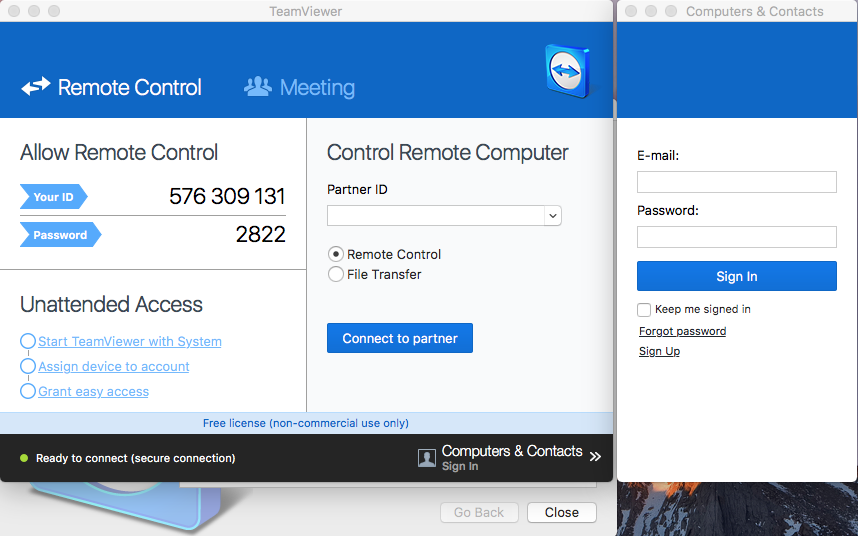 how to install teamviewer on mac